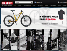 Tablet Screenshot of bilsport.cz